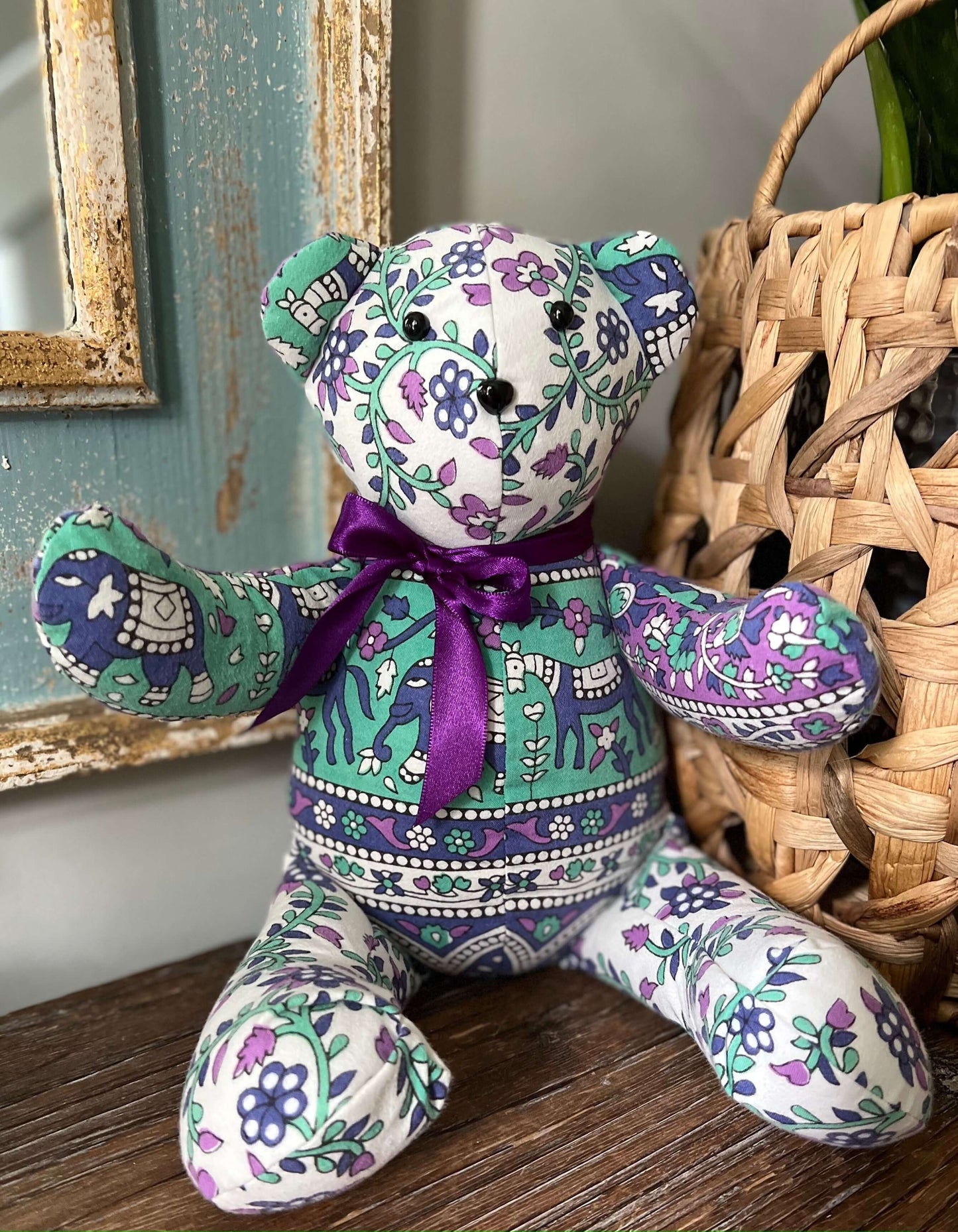 Custom Memory Bear – Handmade from Loved One’s Clothing