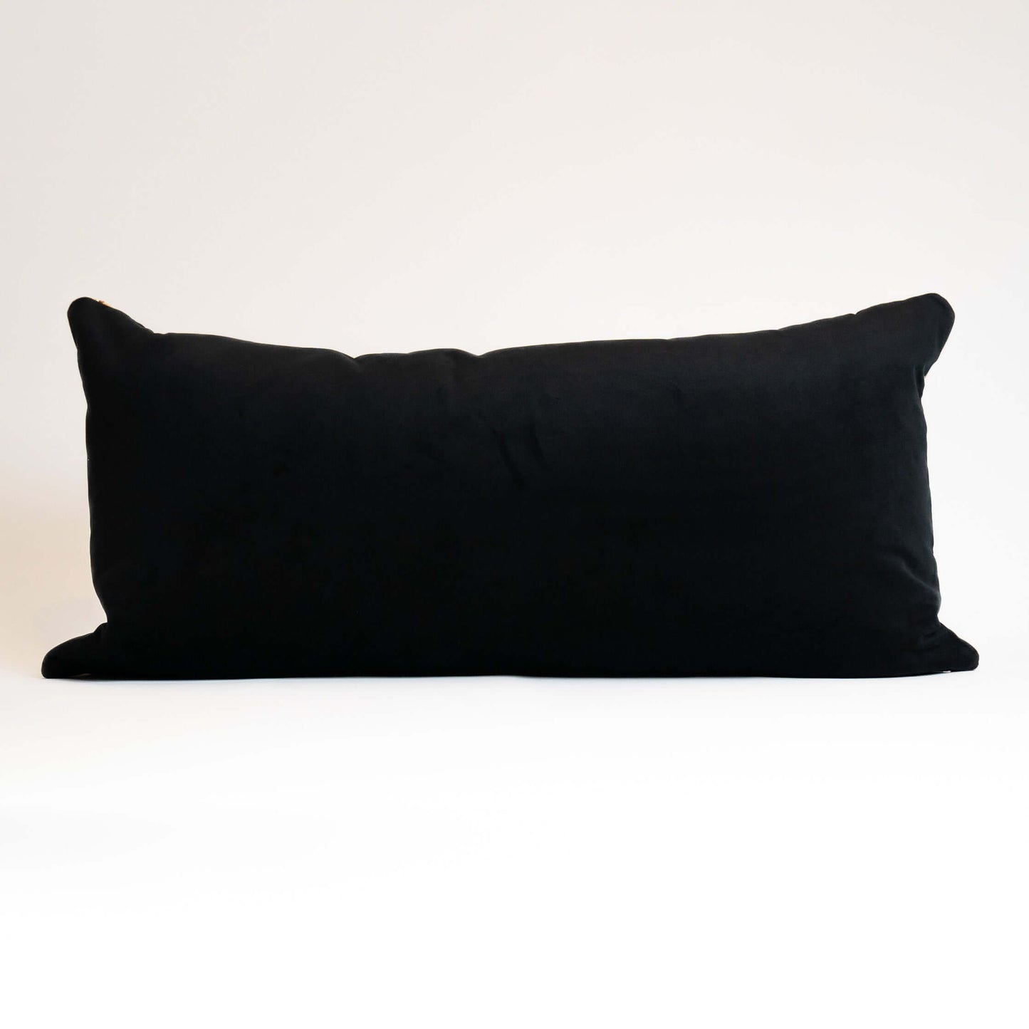 Handmade Guatemalan Huipil Floral Bird Lumbar Pillow – 15x24