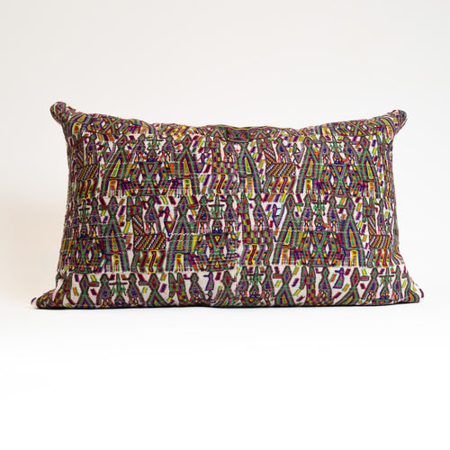 Multicolored Motif Pillow