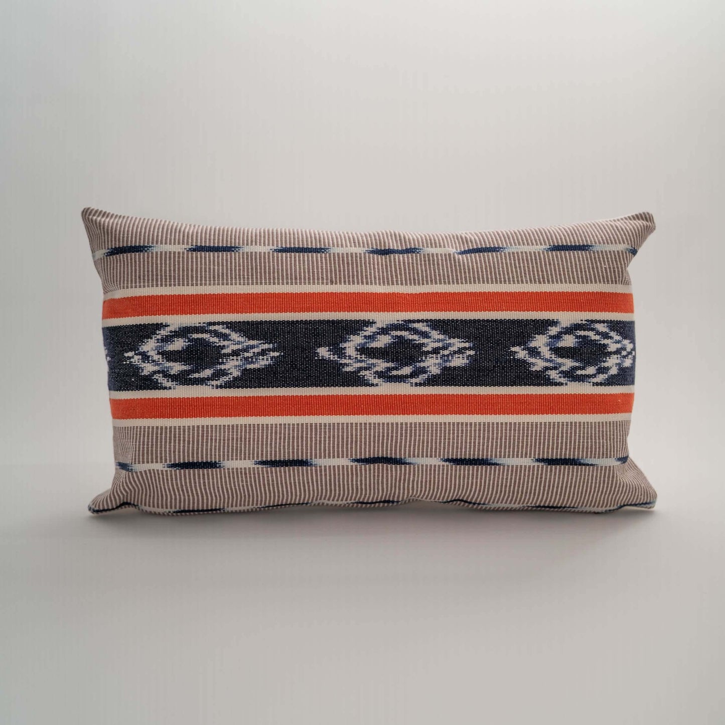 Handmade Guatemalan Juanita Atitlan Ikat Pillow – Natural Plant Dyed