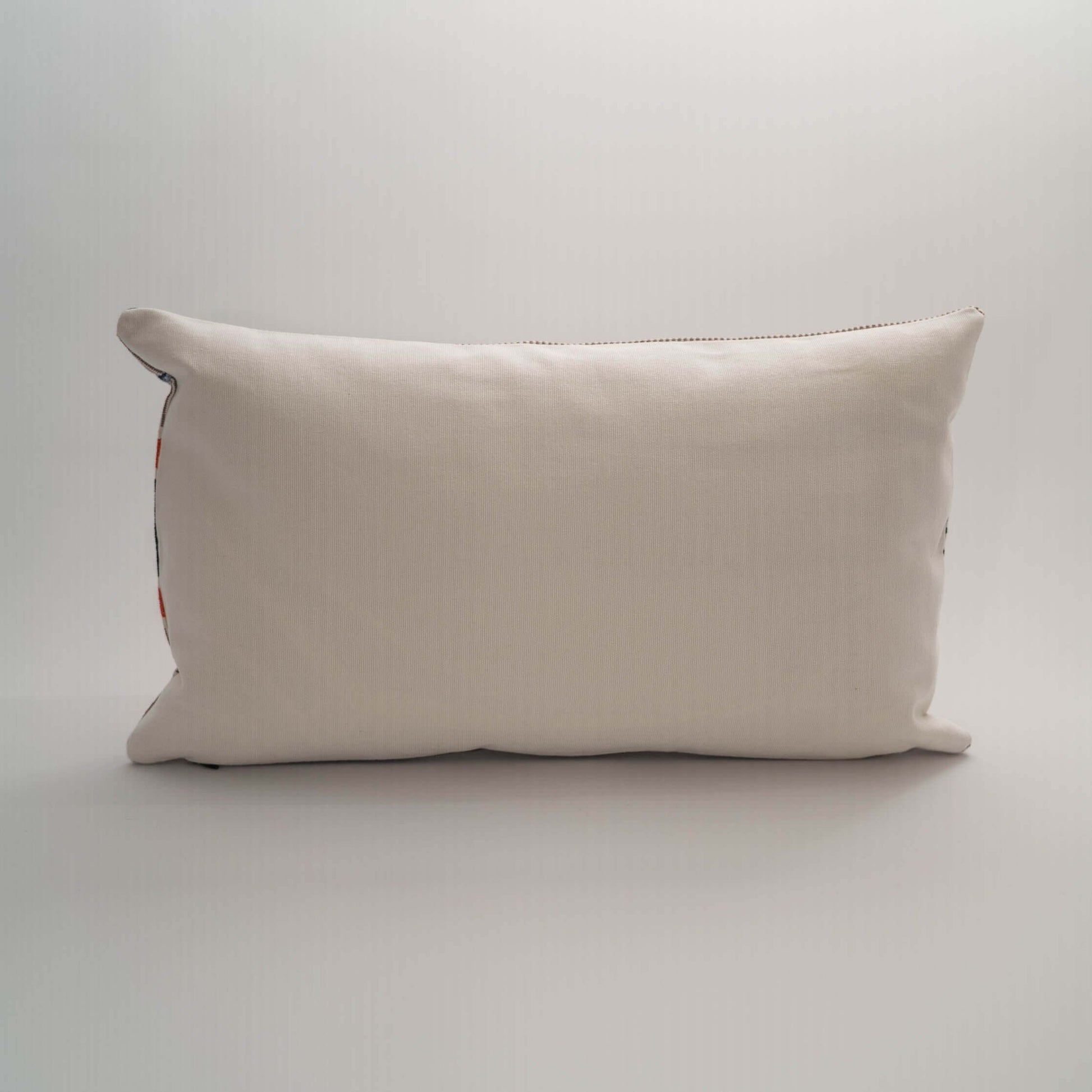 Handmade Guatemalan Juanita Atitlan ikat pillow natural plant dyed