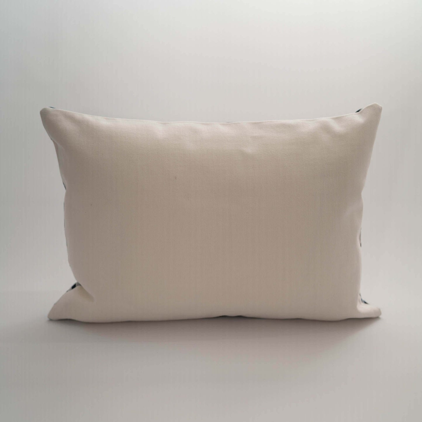 Handmade Guatemalan Atitlan Ikat Pillow – Blue & Natural