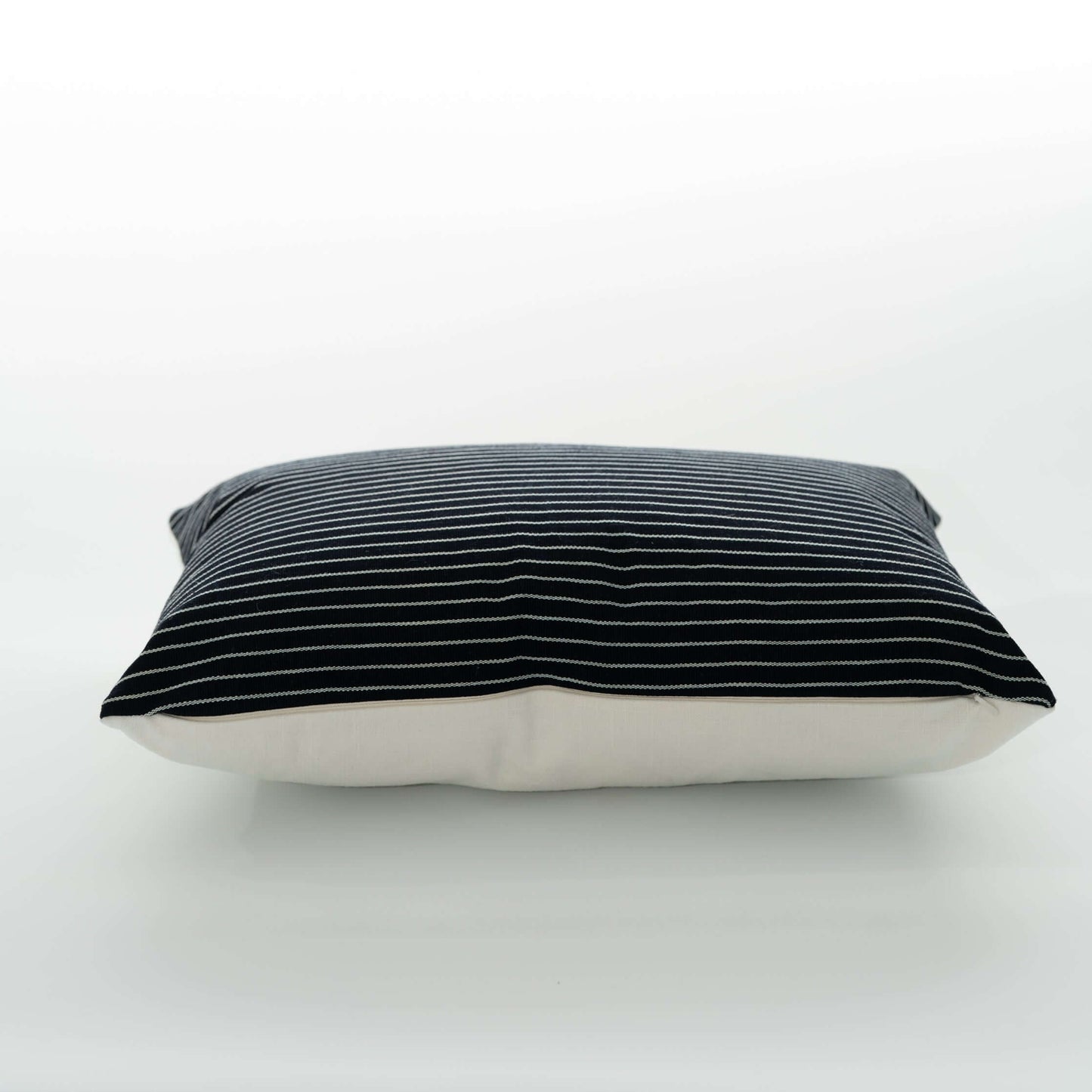 Handmade Guatemalan Adora Dark Indigo Foot Loom Pillow – 14x20