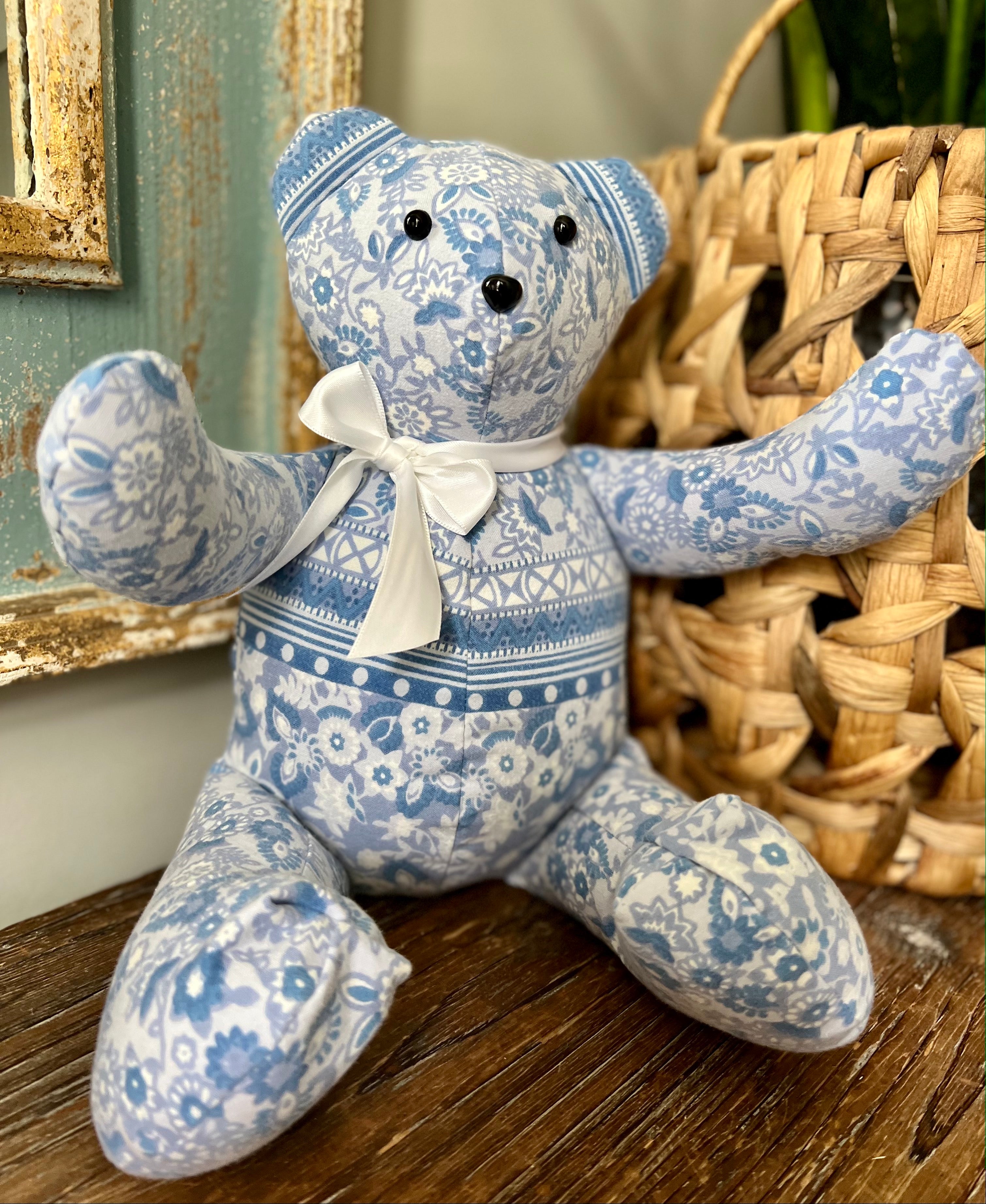 Memory Bears made from loved one's clothing or other fabrics – Pillows By  Jane