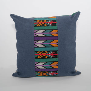 guatemalan textile pillow