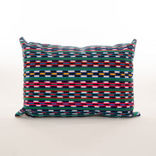 Load image into Gallery viewer, mayan pillow made from guatemalan textiles