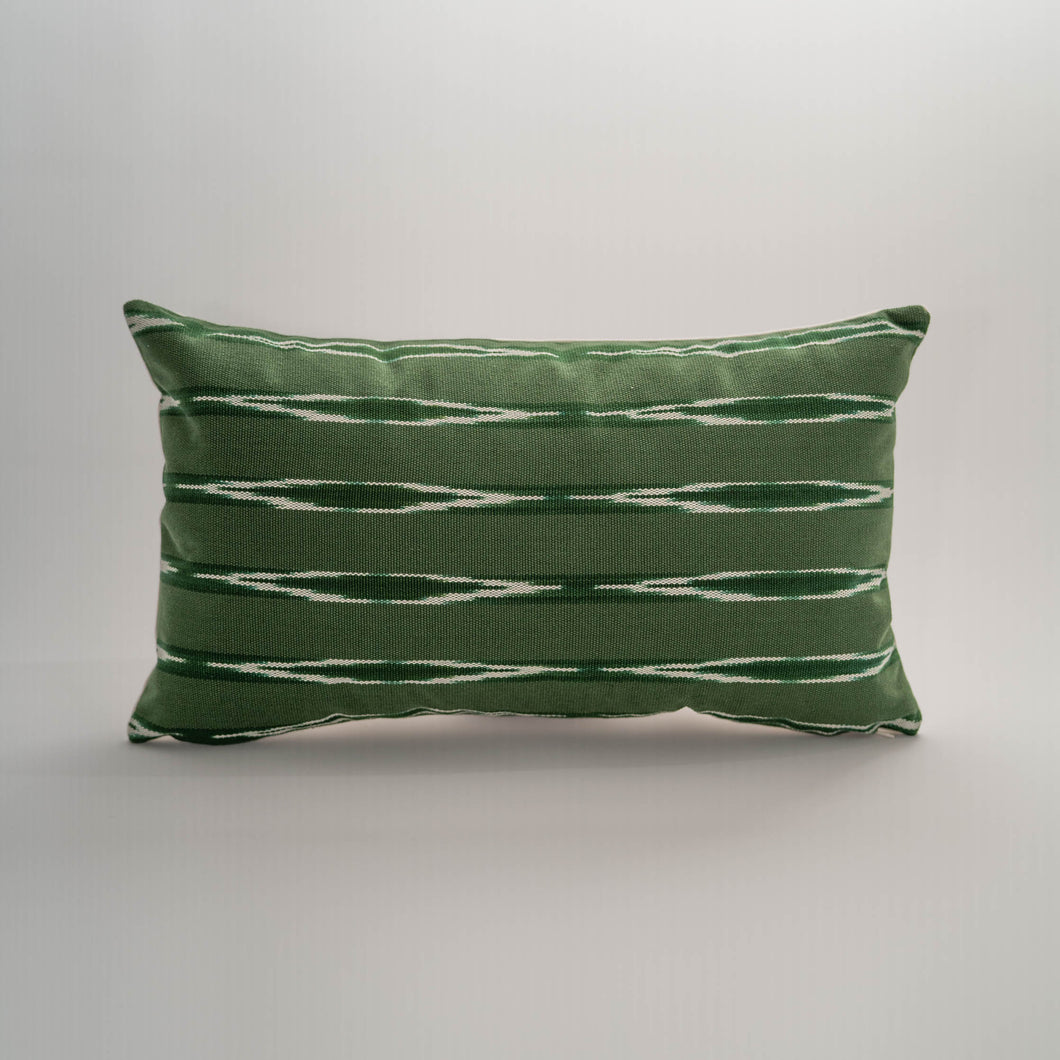 Green Serpentine Pillow