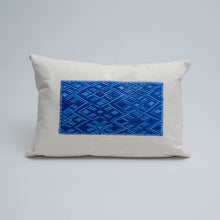 Load image into Gallery viewer, Blue Brocade Pillow